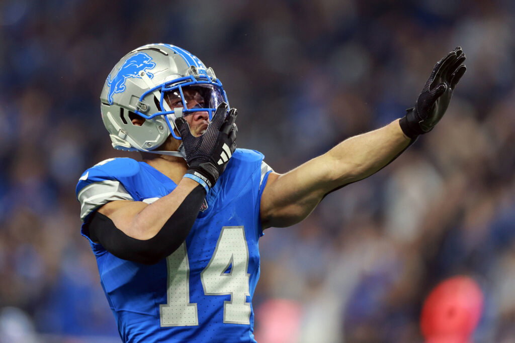 “That’s your guys’ job”: Jared Goff drops blunt response over bold Amon-Ra St.Brown question