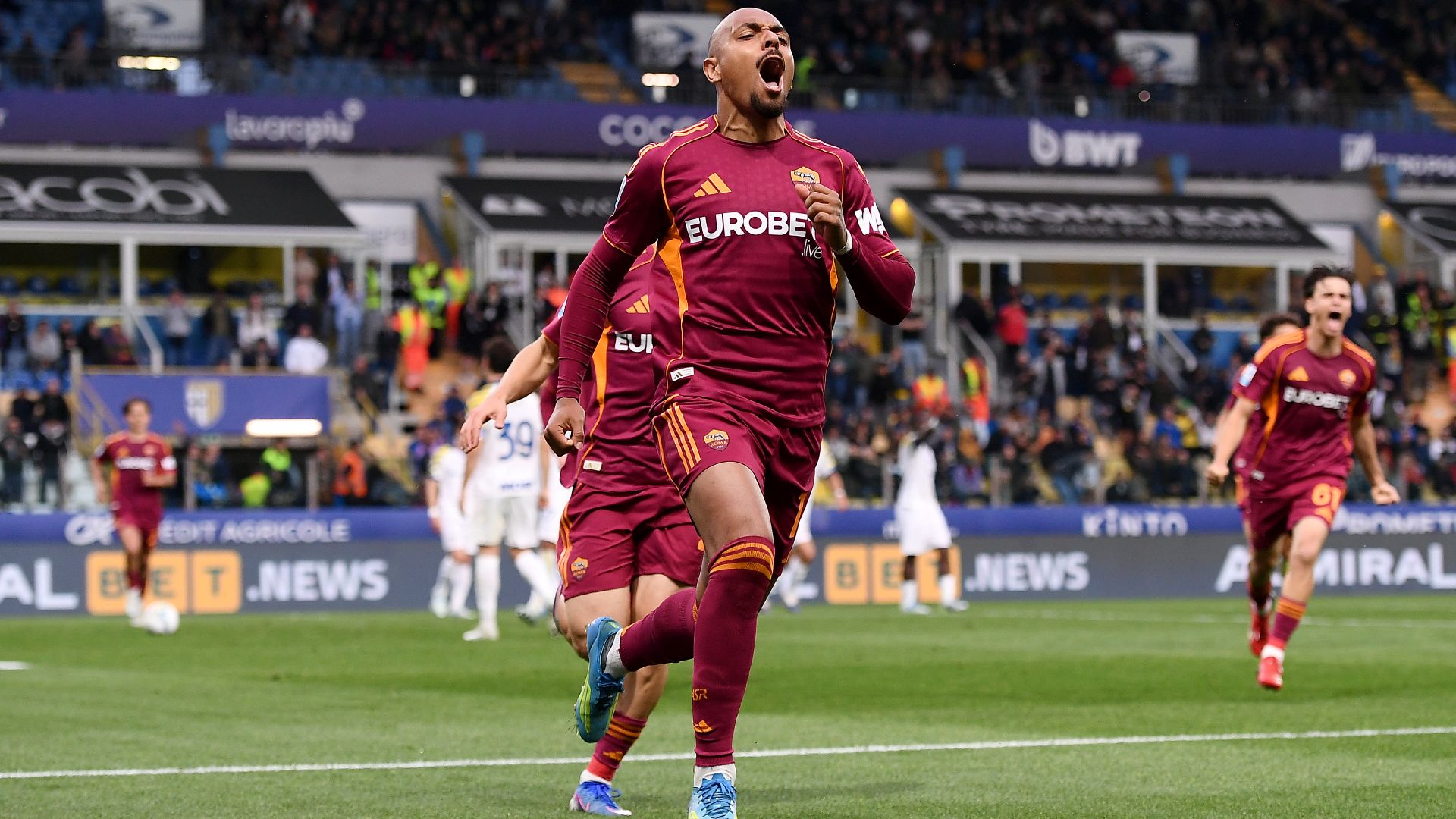 Parma-Roma 2-3, pagelle e tabellino: Malen la decide su rigore al 100 ...