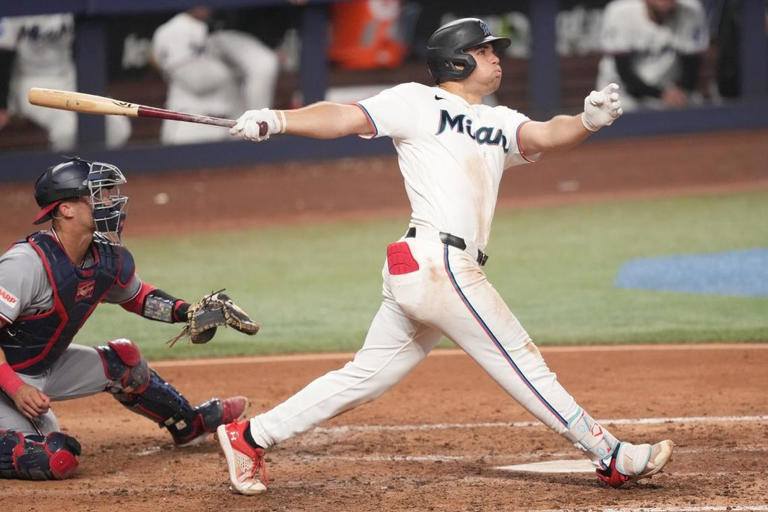 Marsee's eighth-inning homer fuels Marlins' comeback victory vs. Nationals