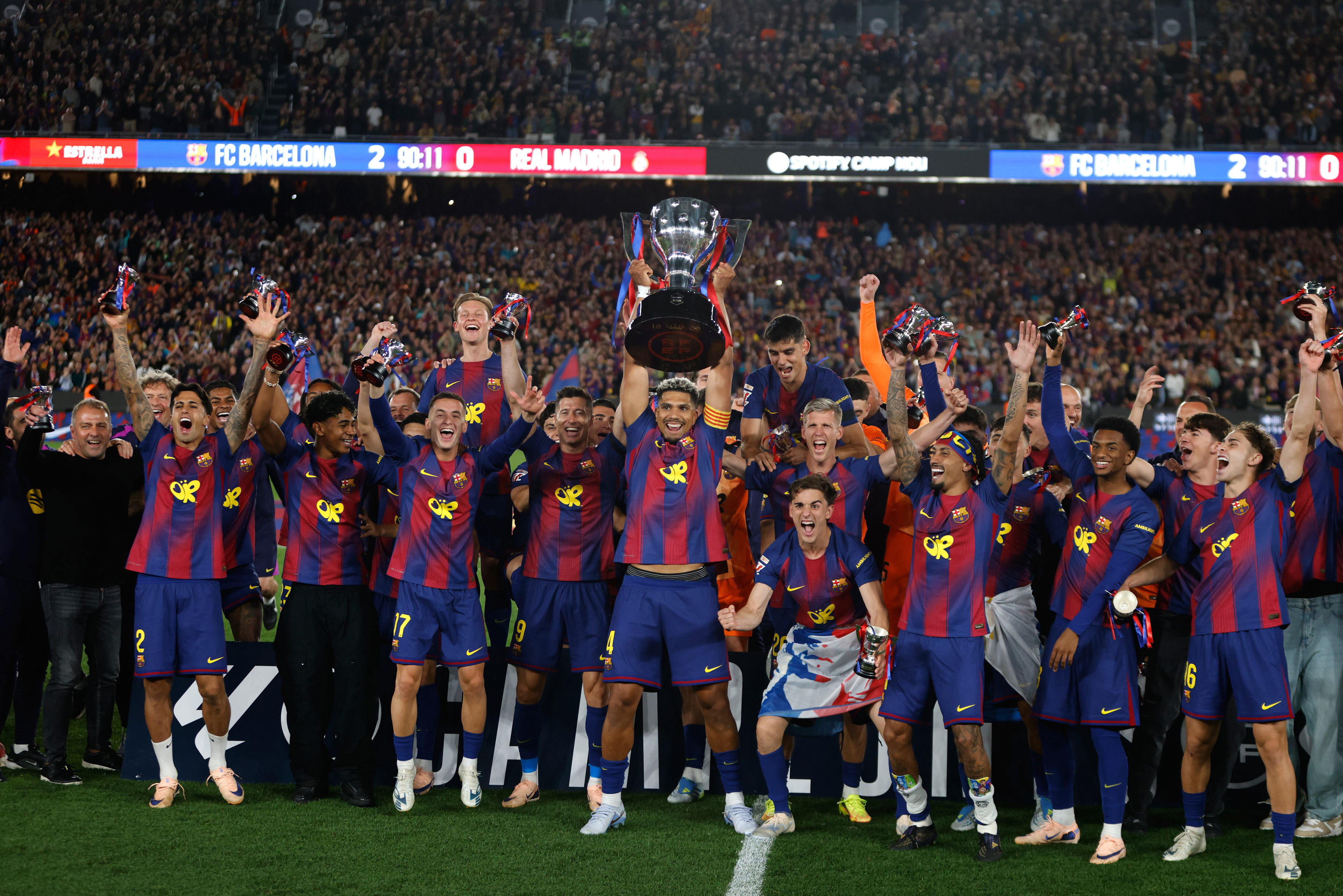¡Humillación histórica! Barcelona aplasta al Real Madrid y se corona ...