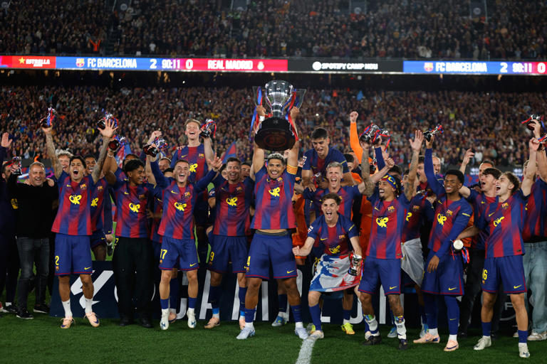 ¡Humillación histórica! Barcelona aplasta al Real Madrid y se corona ...