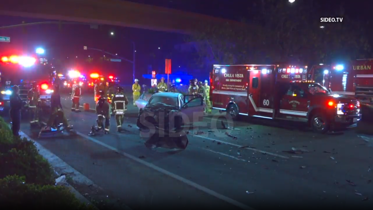 Chula Vista Police Officer struck from behind by suspected drunk driver