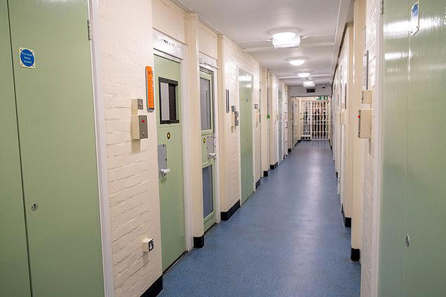 The separation unit for extremists at HMP Frankland in County Durham 