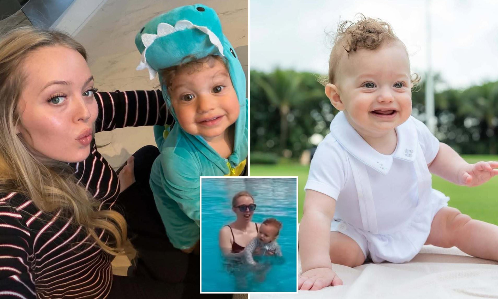 Tiffany Trump celebrates her first Mother's Day with adorable snaps of rarely seen baby son