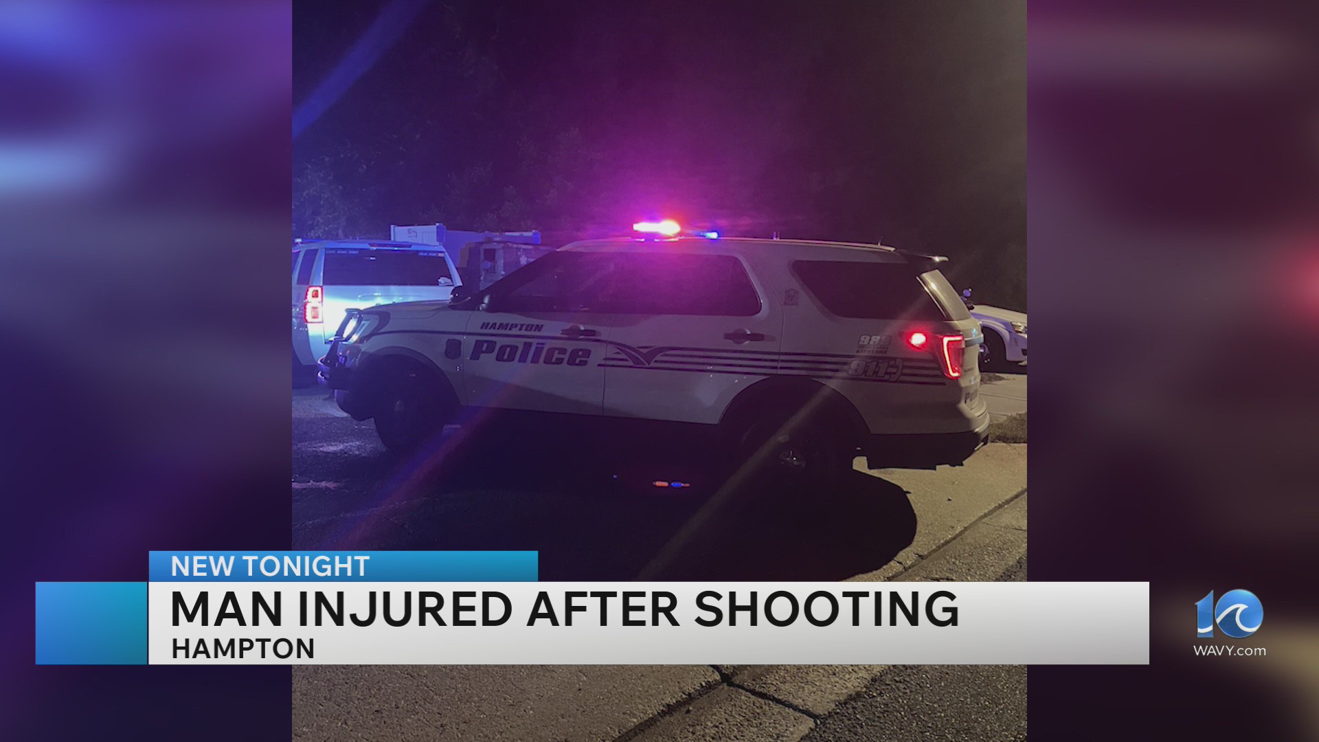 Man hospitalized after shooting on Kecoughtan Road in Hampton