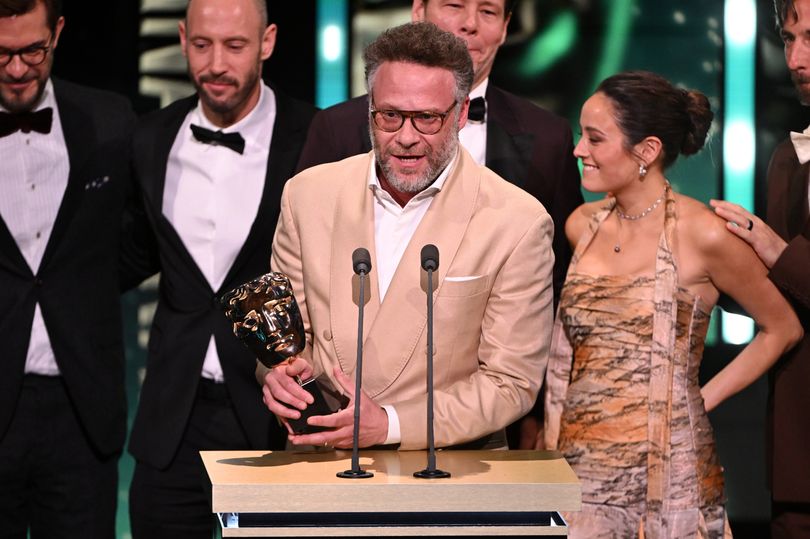 Bafta TV Awards viewers left unimpressed over Seth Rogen's Celia Imrie ...