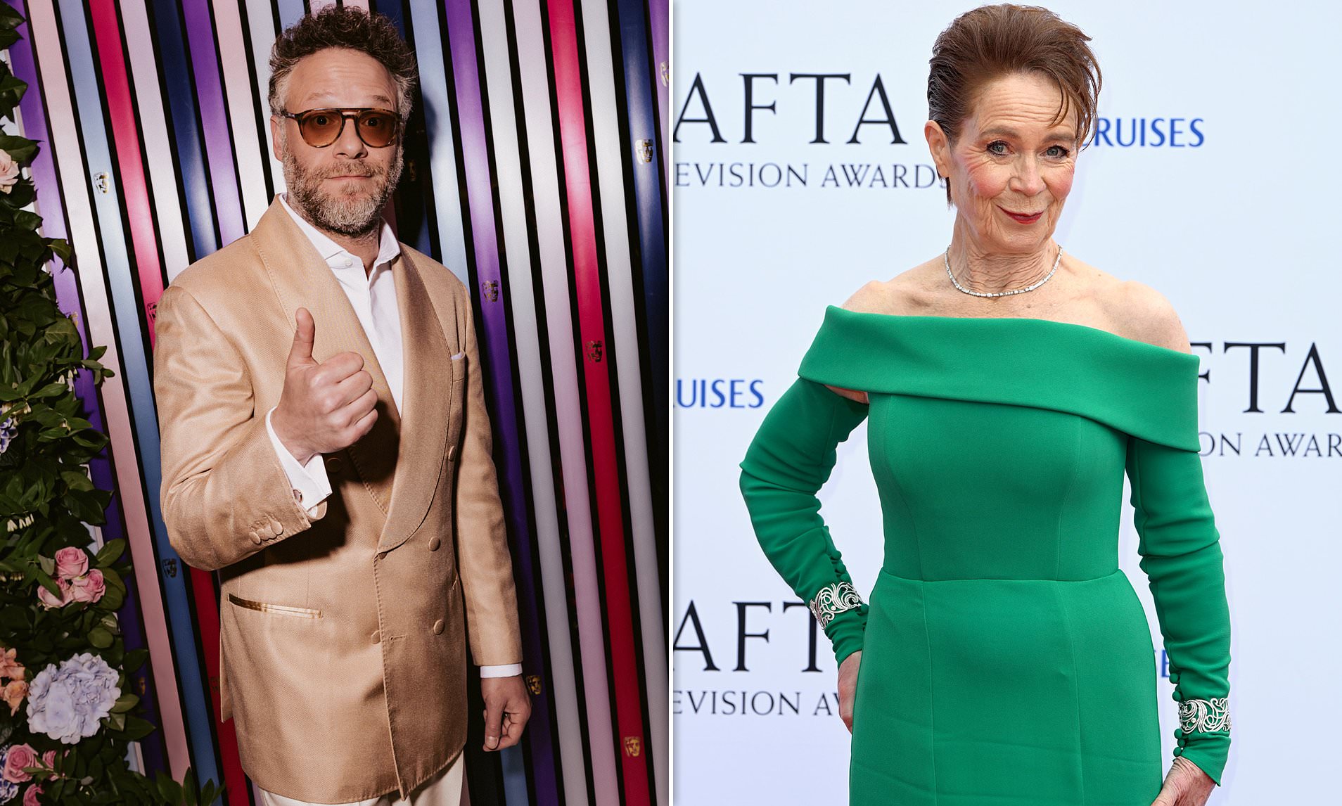 Seth Rogen is criticised for 'picking on' Celia Imrie during his TV ...