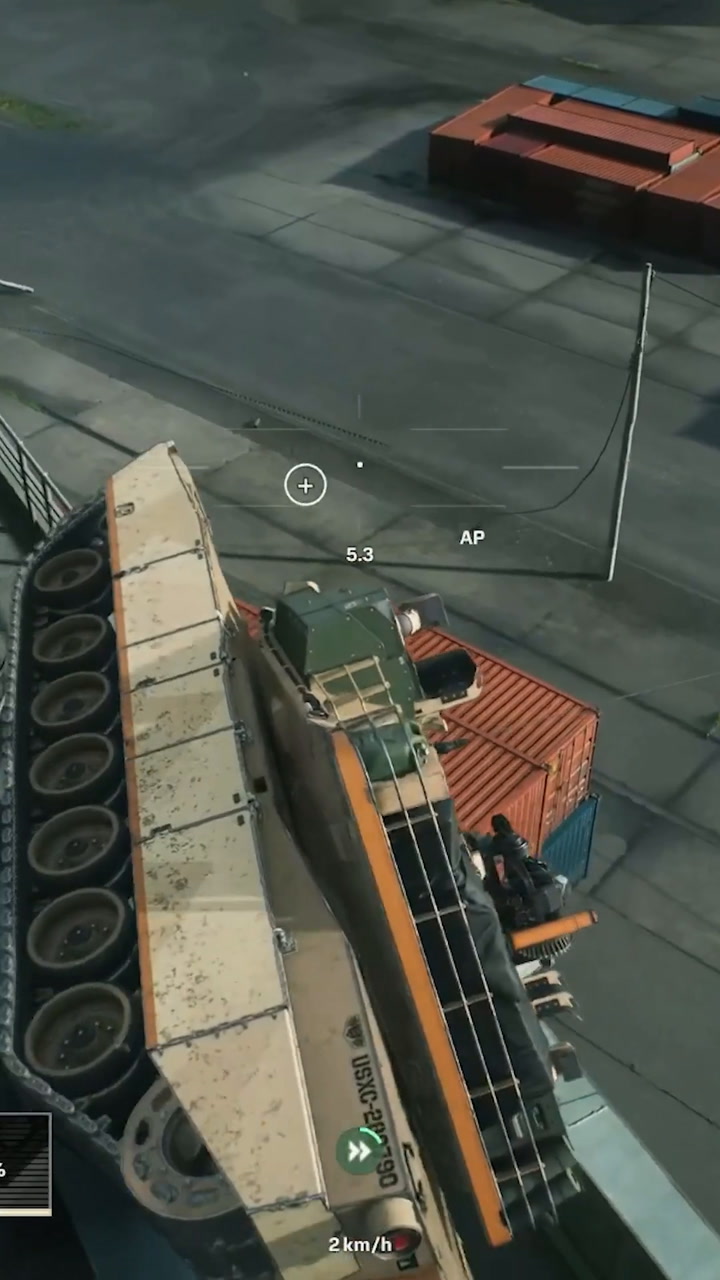 Tank parkour gone right