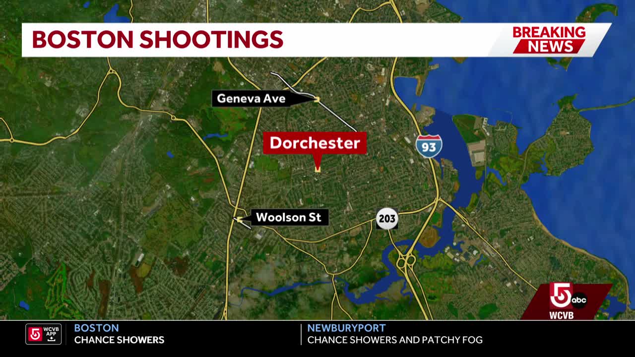3 shot in Boston overnight