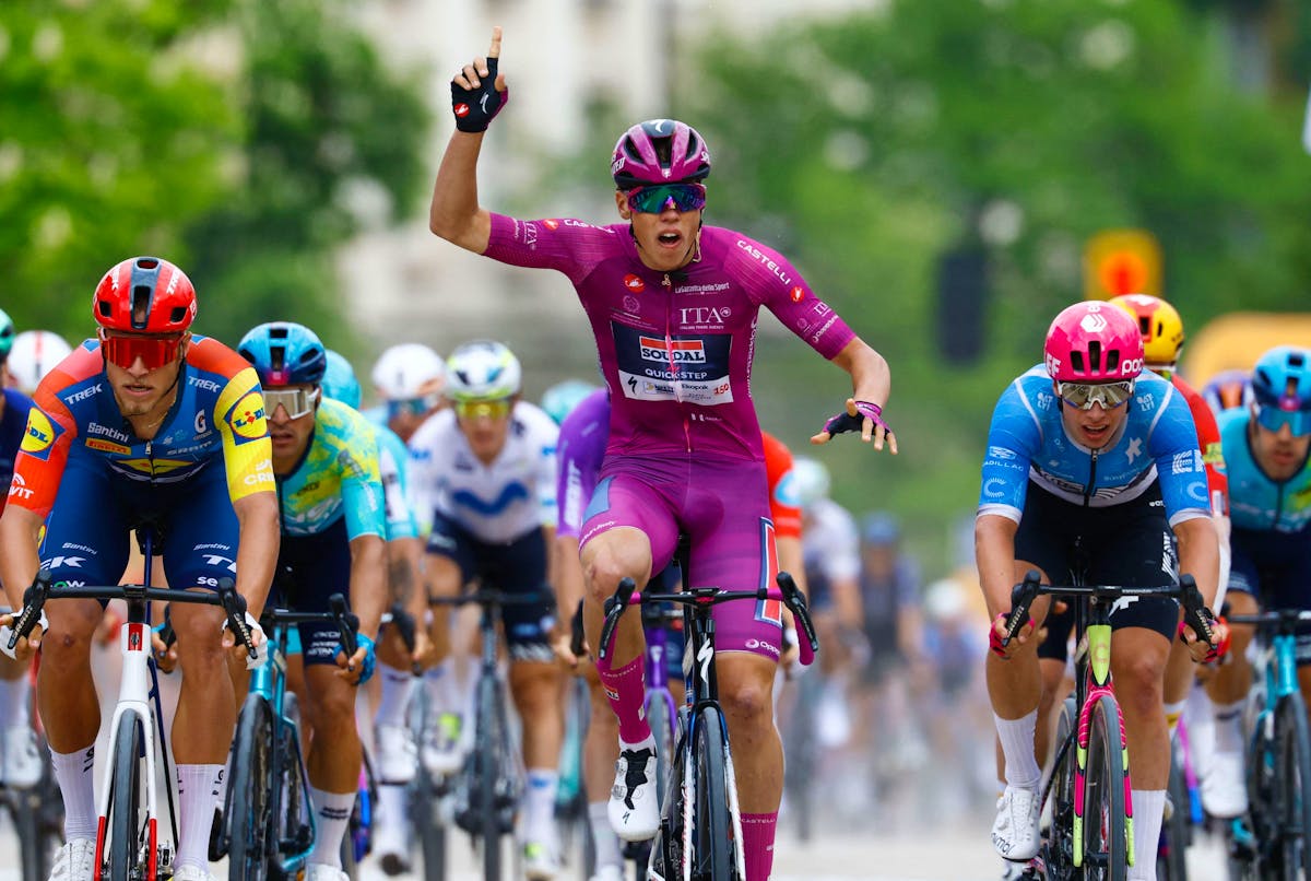 Deuxième victoire en deux jours pour Paul Magnier sur le Giro