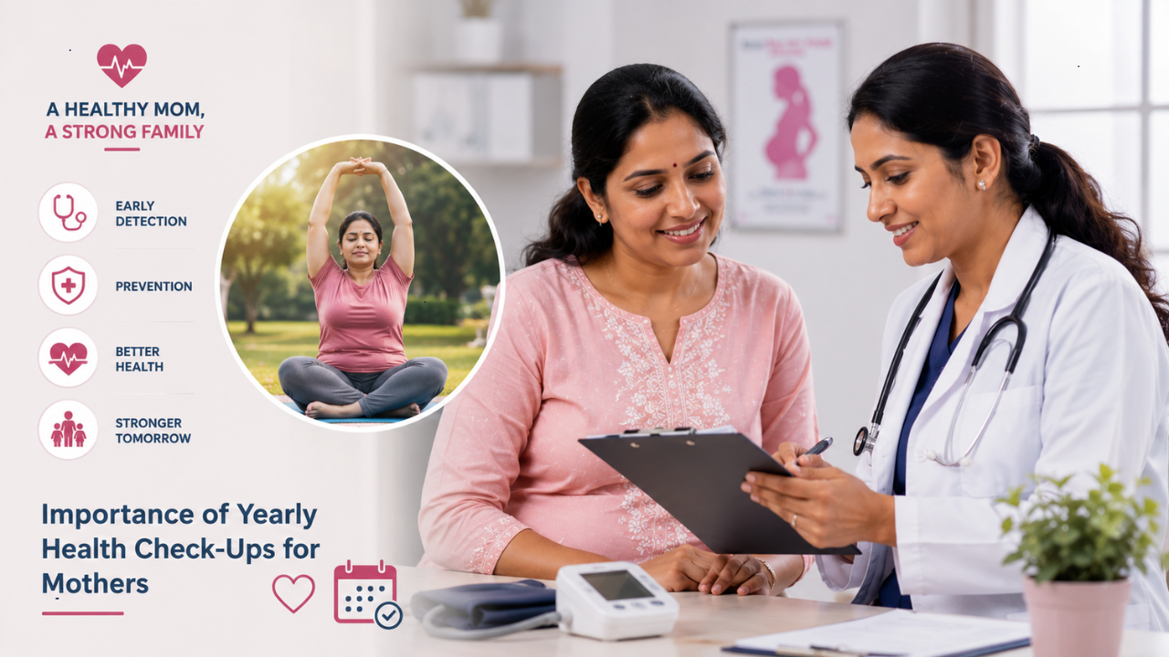 Importance of yearly health check-ups for mothers: Tests that women ...