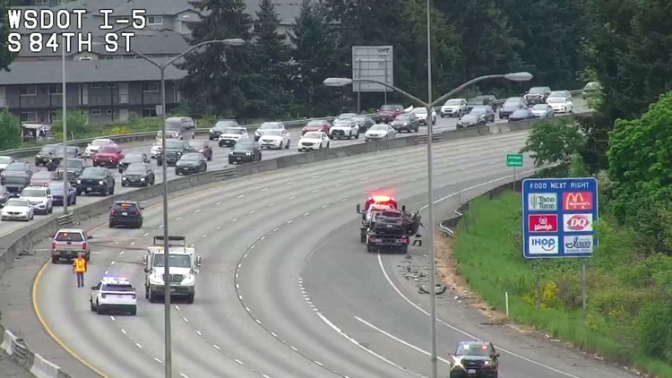 Suspected DUI driver arrested after wrong-way crash injures 3 on I-5 ...