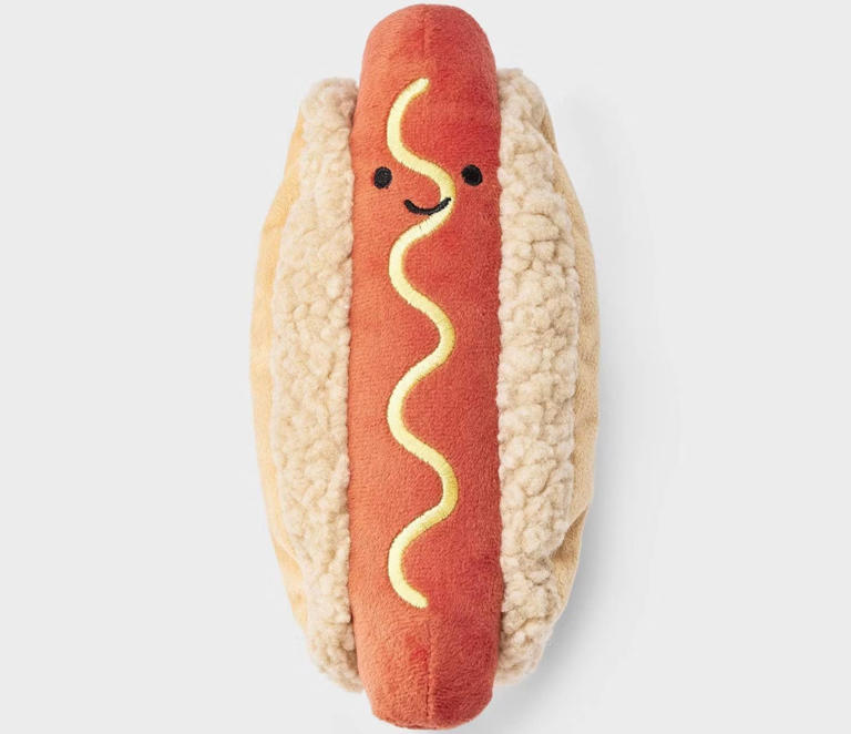 Target's smiling hot dog toy brings summer fun for dogs and their humans