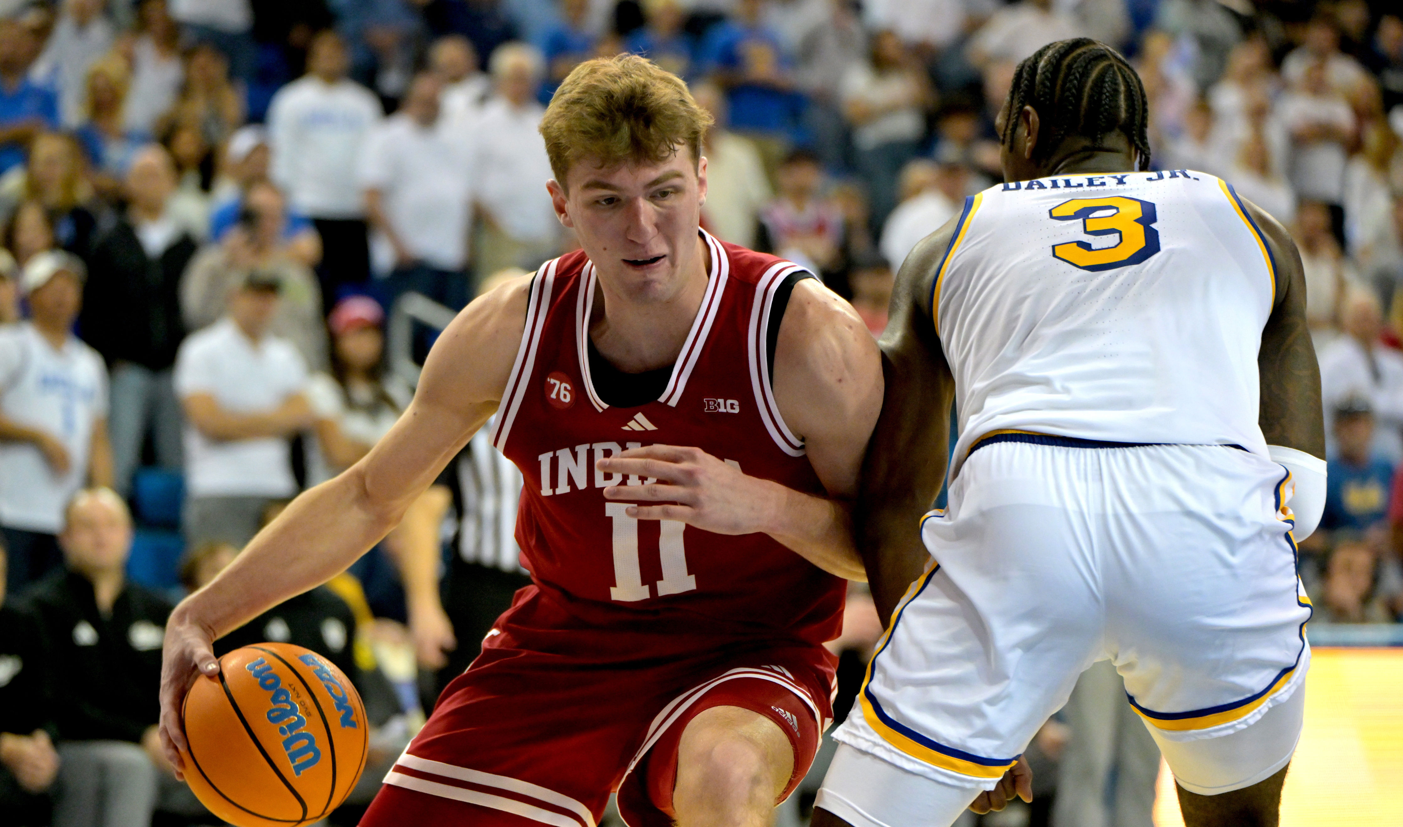 Darian DeVries 'excited about the jump' Indiana forward Trent Sisley is expected to make for sophomore season