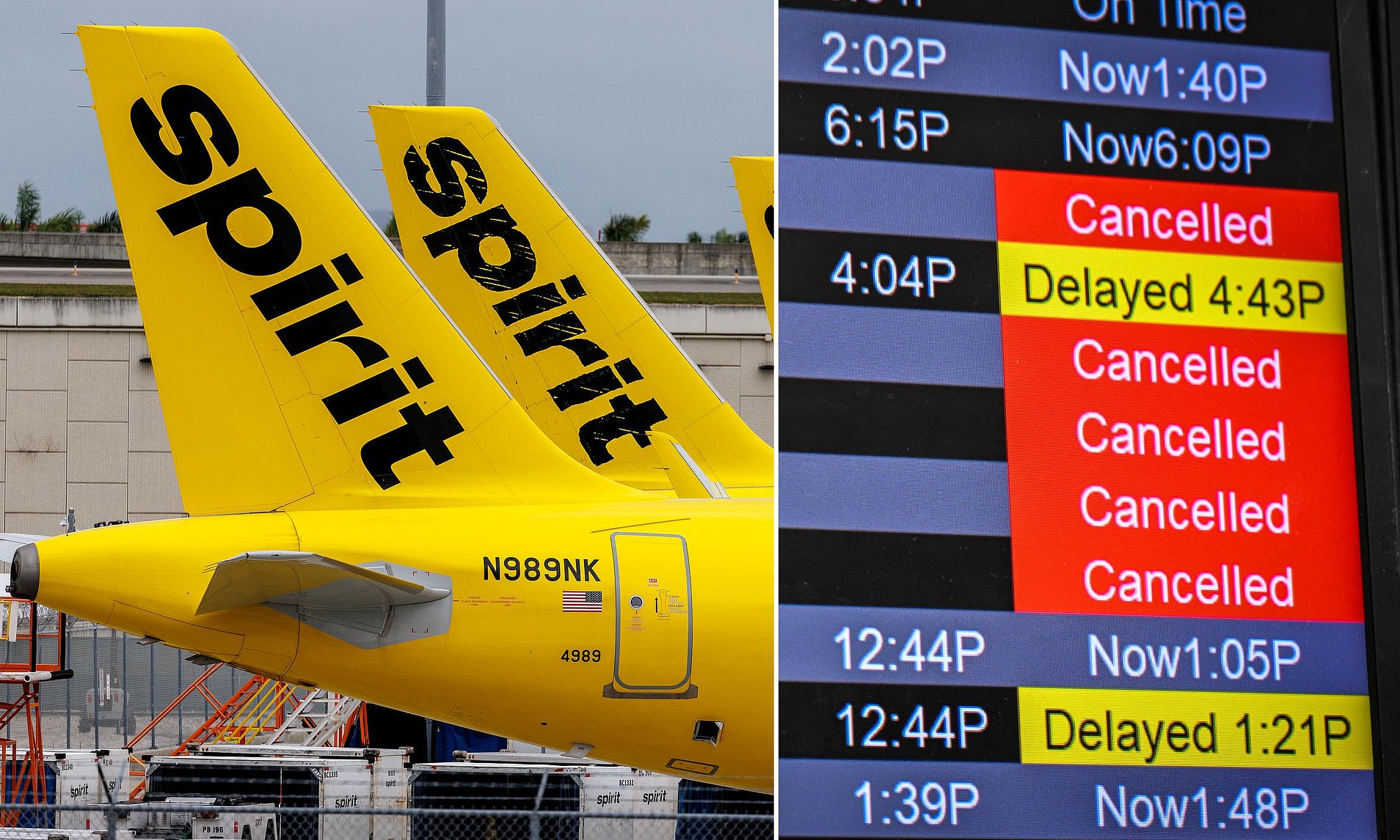 Spirit Airlines collapse followed by $335M pledge drive