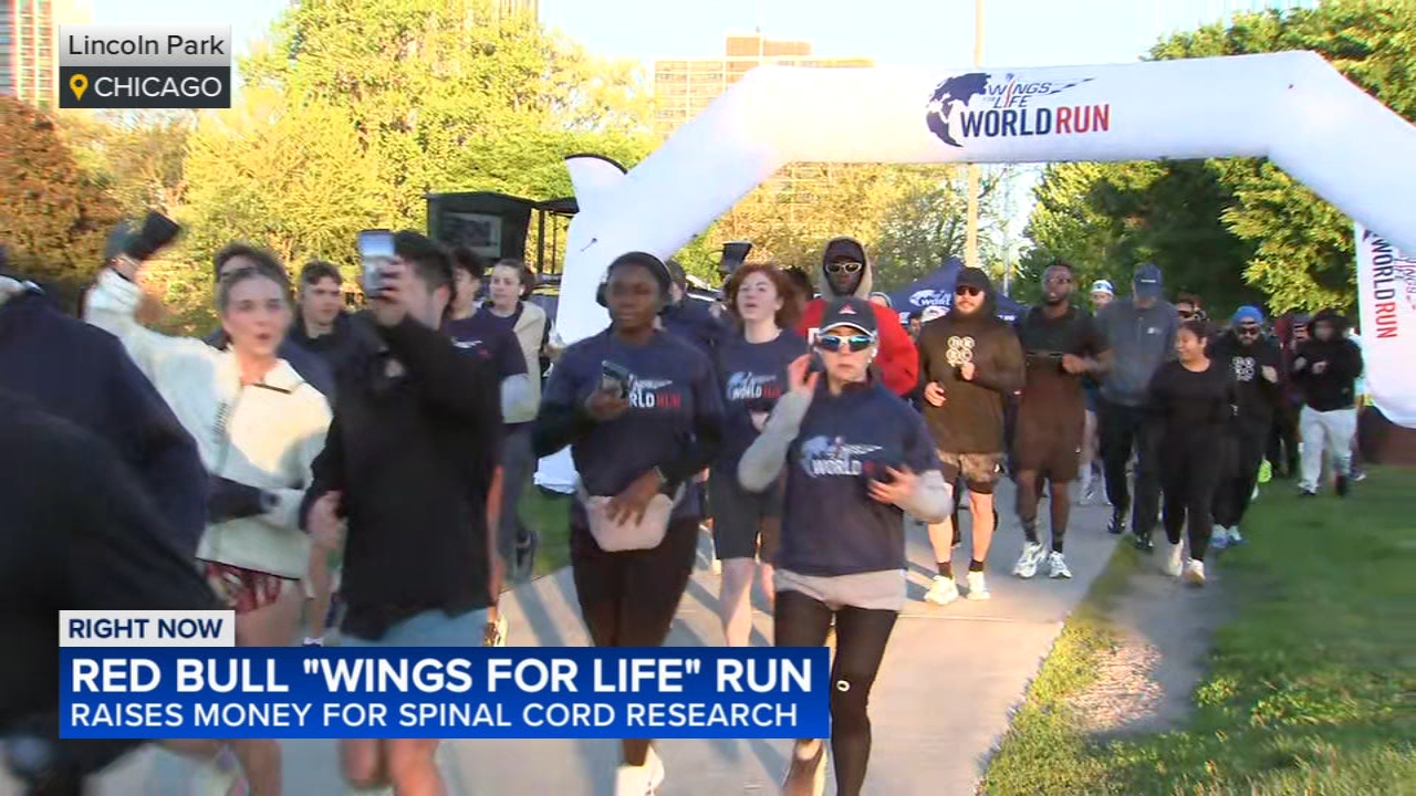 Chicago runners raise money for spinal cord research in Wings for Life ...