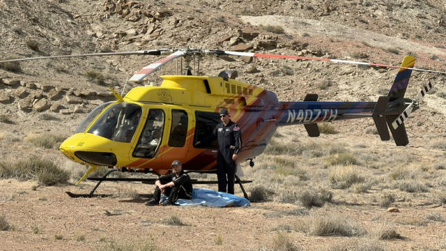 Man falls 30 feet while rappelling with poodle at San Rafael Swell
