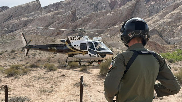 Man falls 30 feet while rappelling with poodle at San Rafael Swell