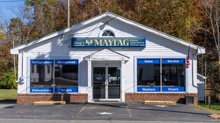 Who makes Maytag appliances?