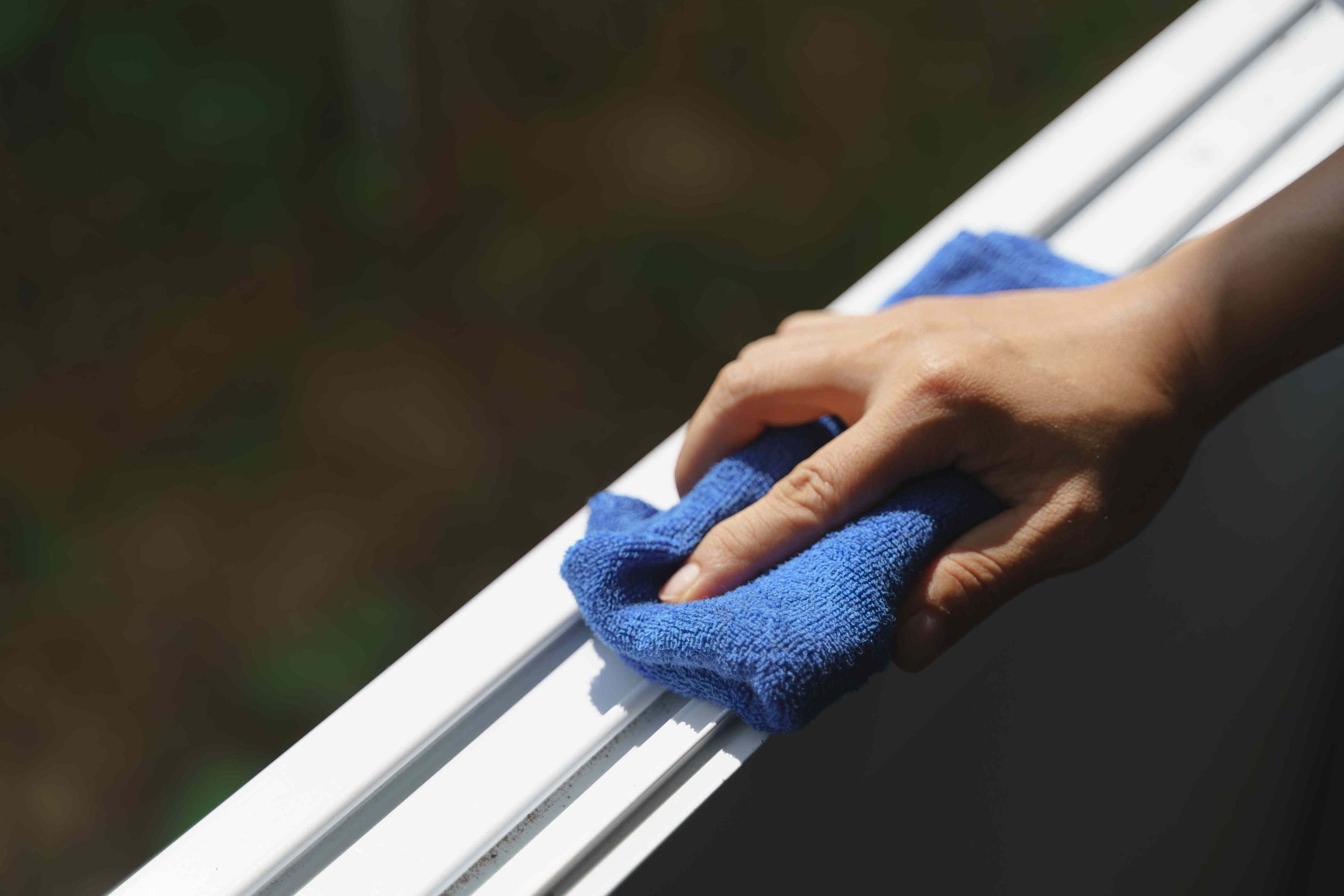 How to clean window tracks to get rid of dust, dirt, and grime