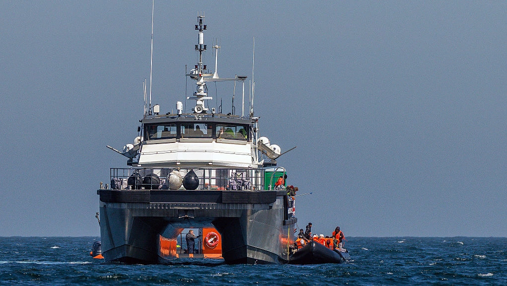 French police probed over migrant boat deflation incident