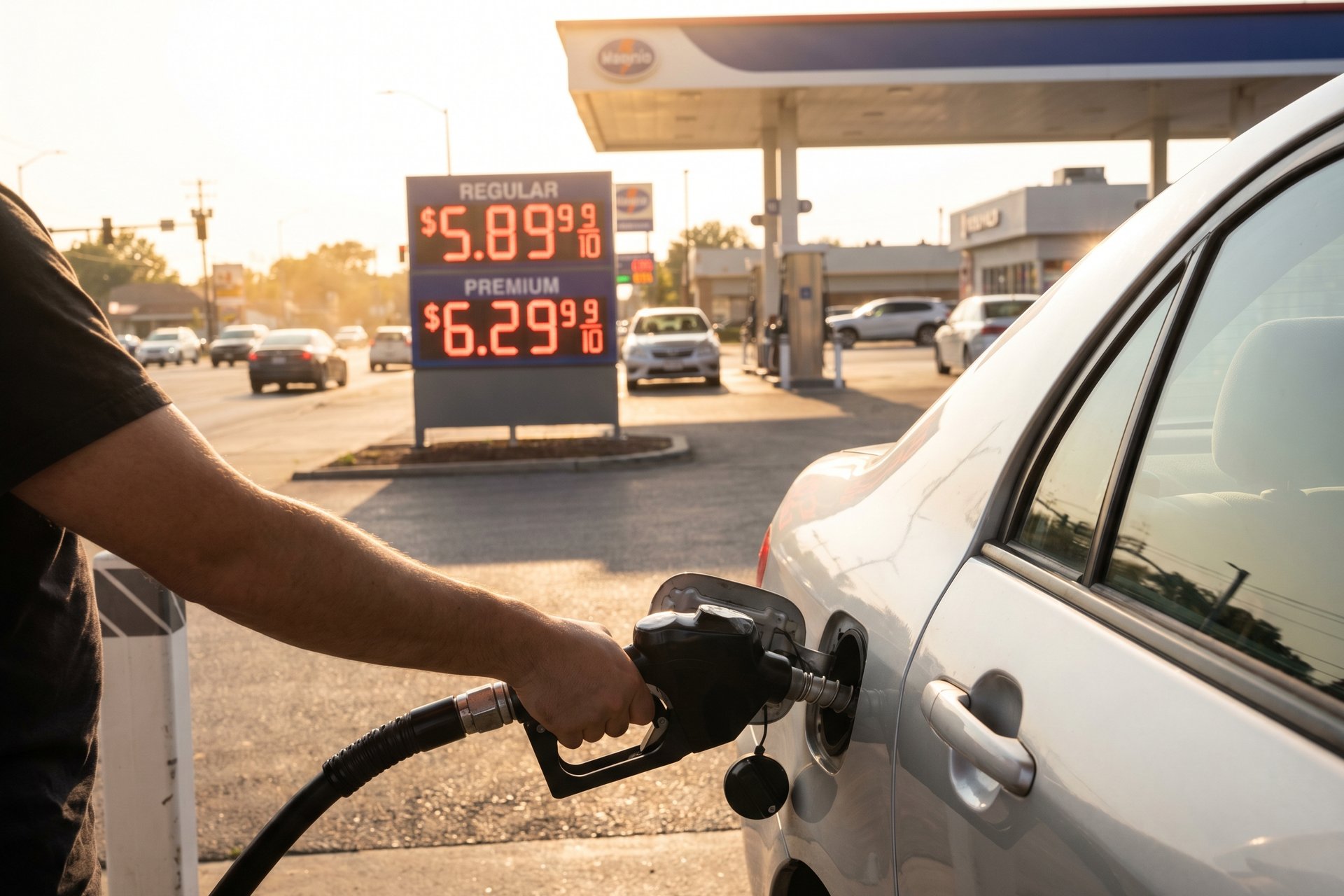 Trump signals 18-cent gas tax pause as prices hit $4.55 a gallon