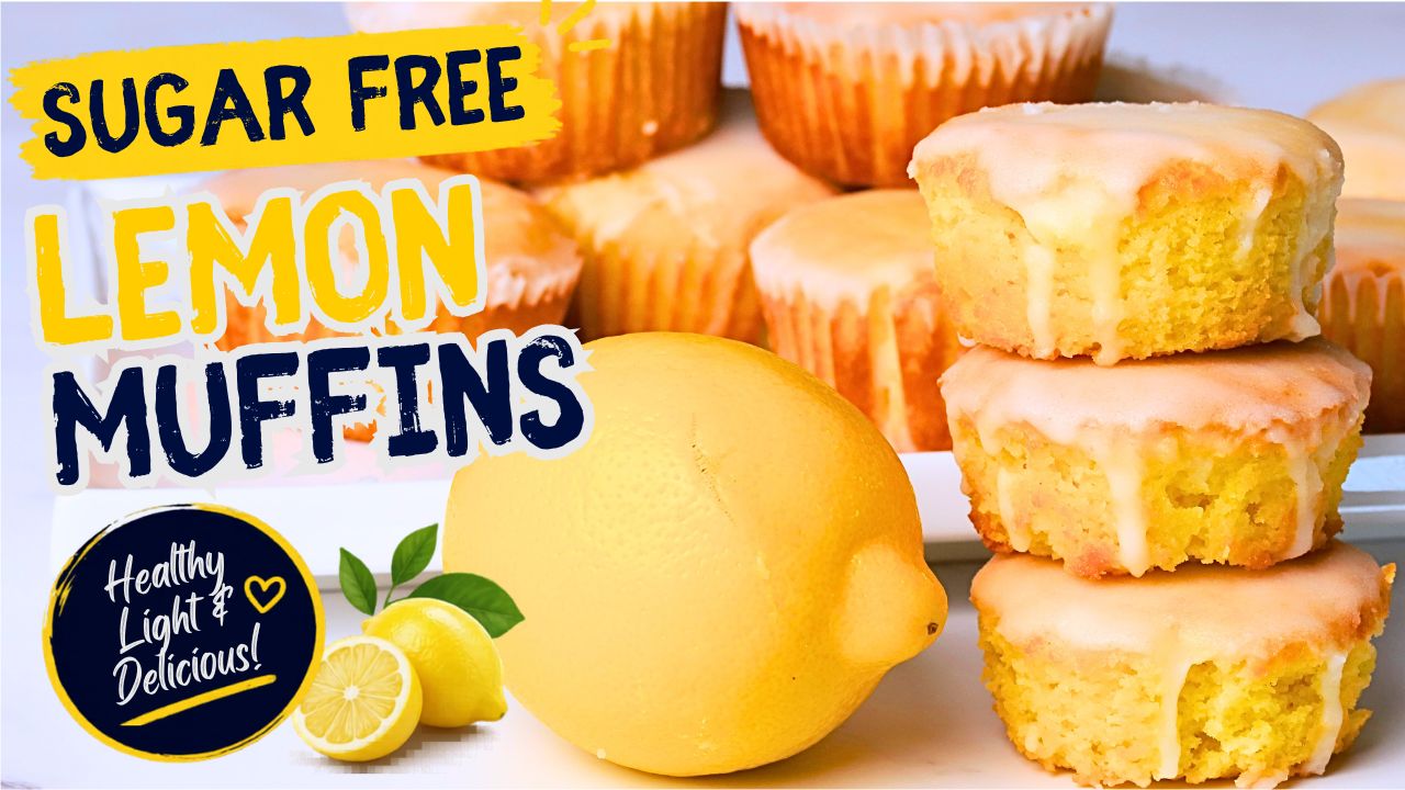 Sugar free lemon muffins