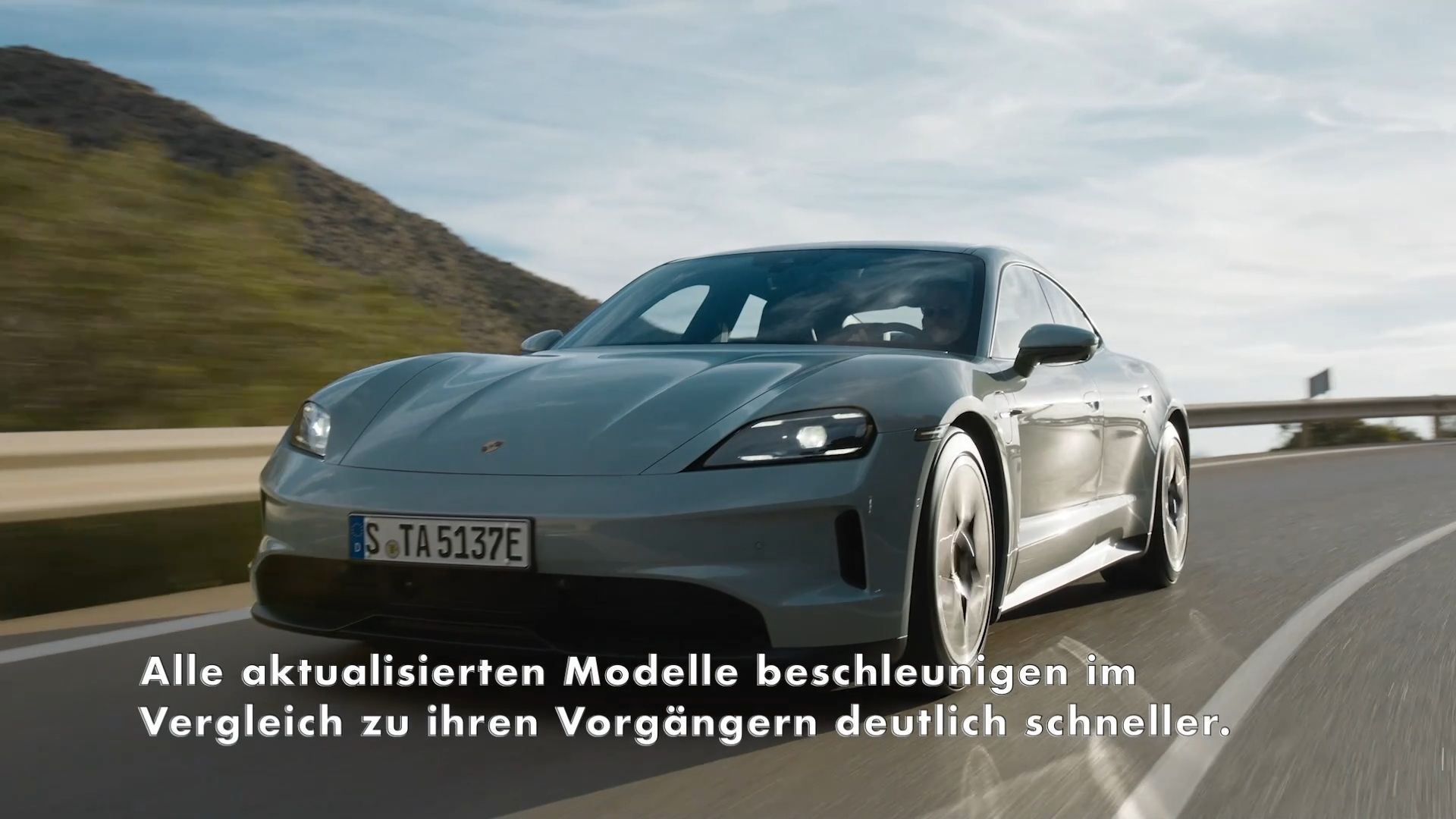 Der neue Porsche Taycan - Noch sportlichere Fahrleistungen