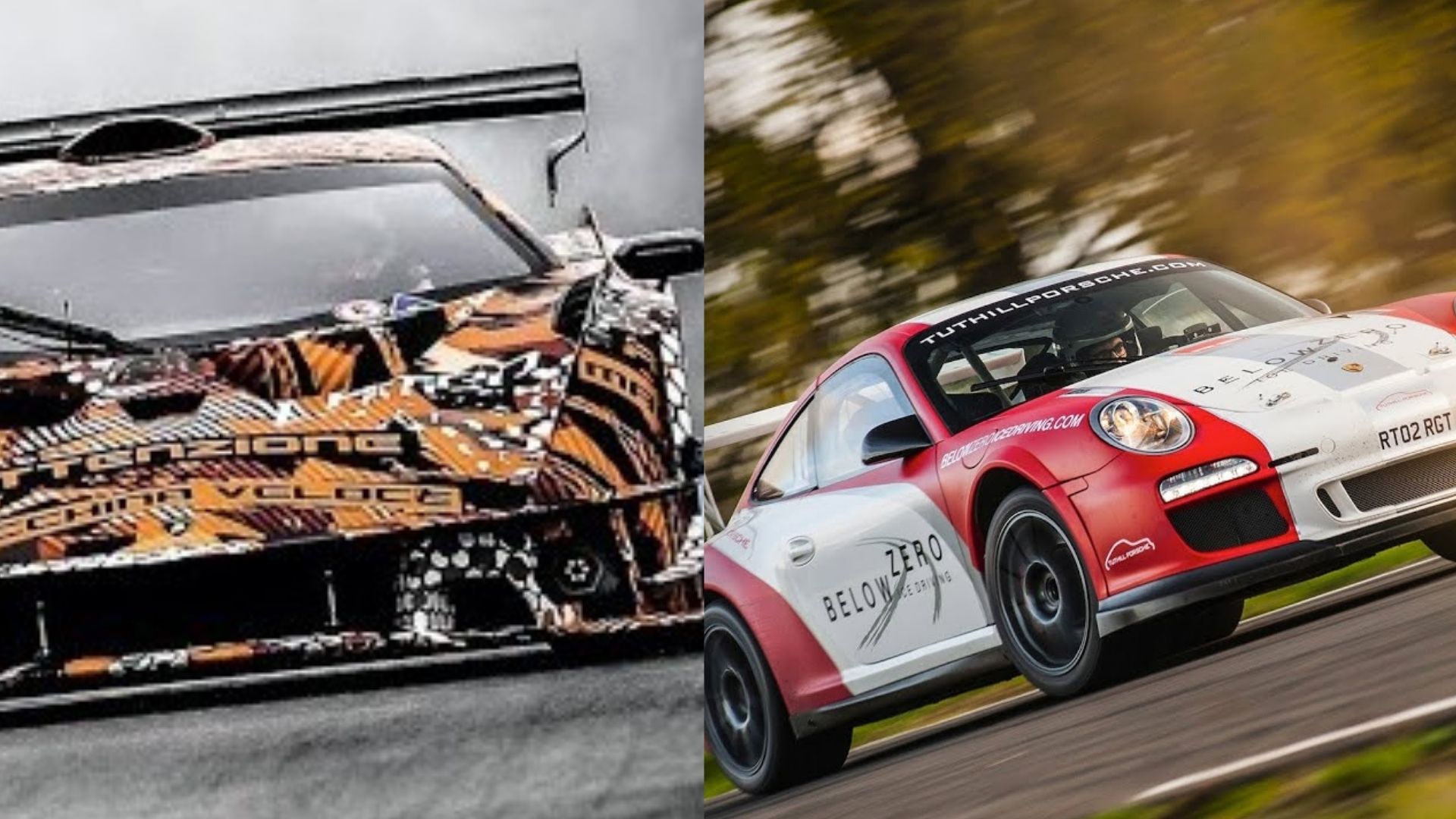 Lamborghini Essenza SCV12 v/s Tuthill Porsche 911 RGT
