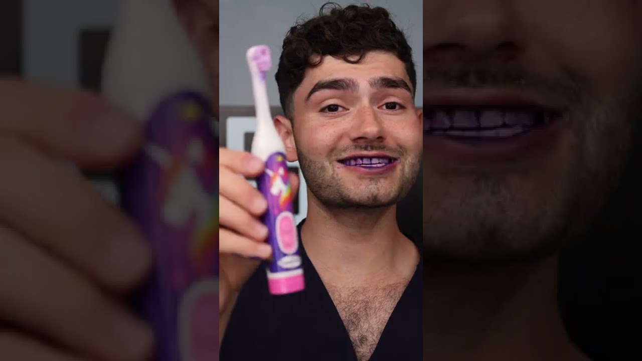 Magical unicorn toothbrush! #shorts