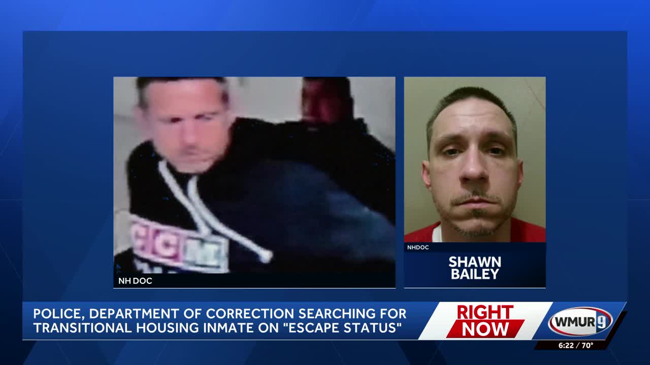 Search underway for missing Manchester inmate