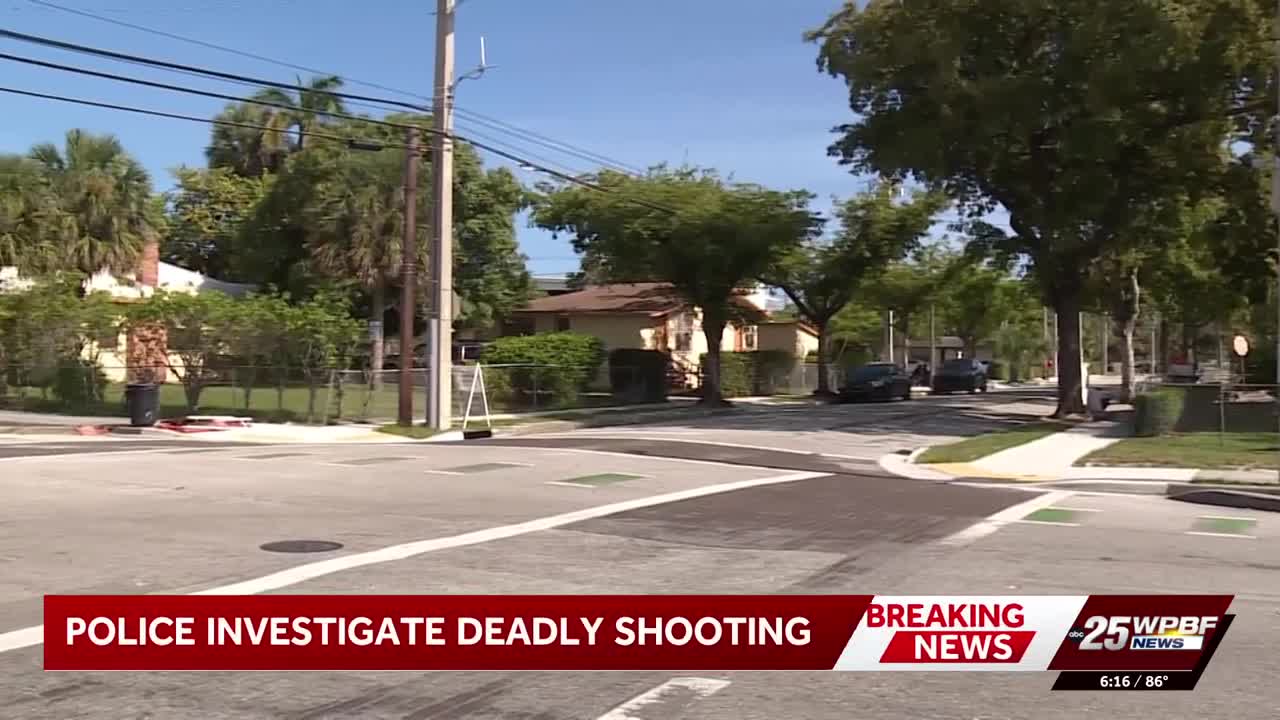 Police investigate fatal shooting in West Palm Beach