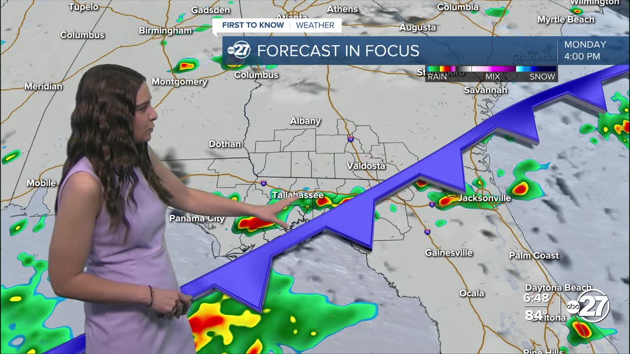 First to know forecast: Cold front set to bring more rainfall (5/10/2026)