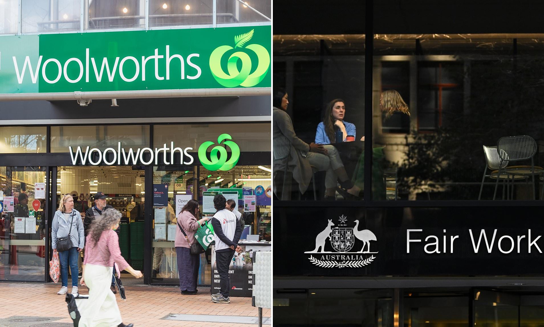 Woolworths employee mocked over 'plumber's crack' launches legal claim