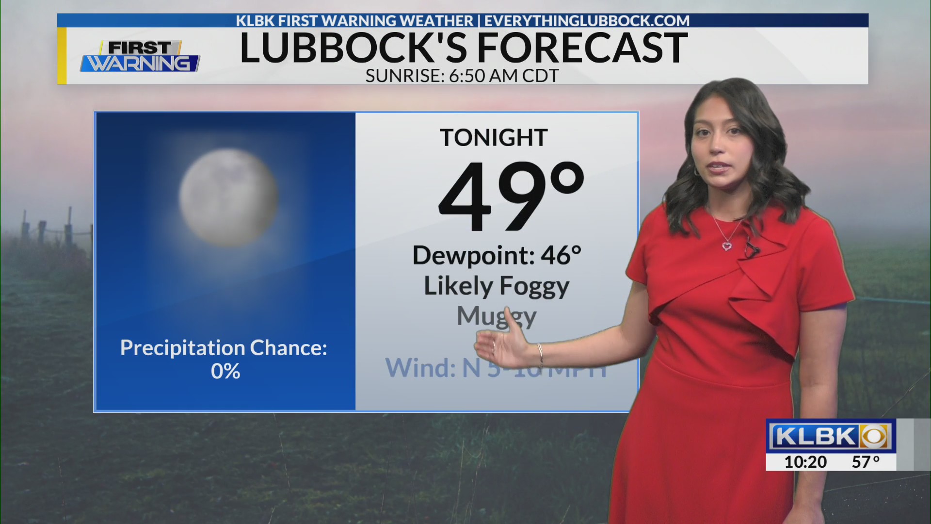 KLBK 10 PM weather update | Sunday, May 10, 2026