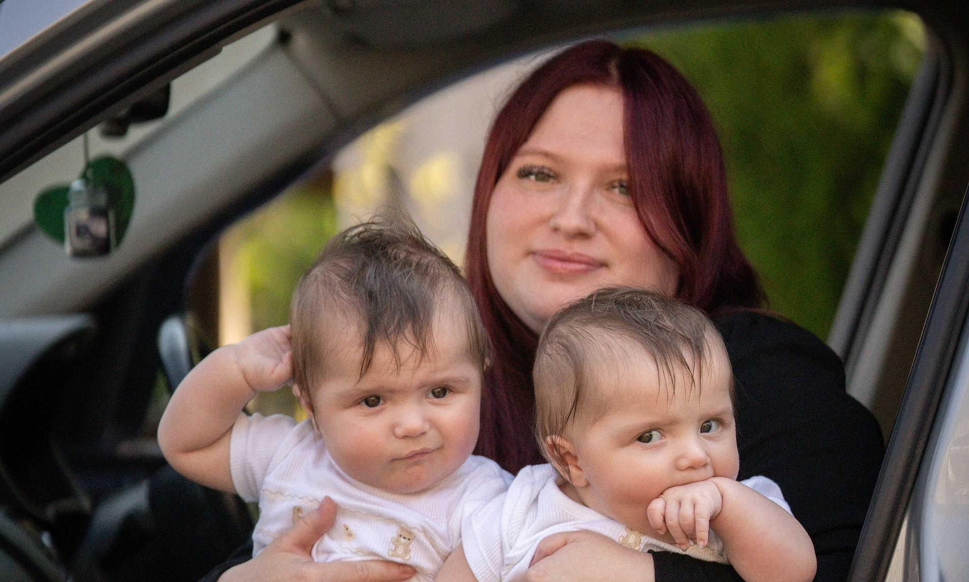 Mother who gave birth to twins inside her partner's BMW says it was ...