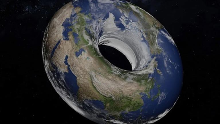 Not a sphere, not flat: The weirdest possible shape for a planet