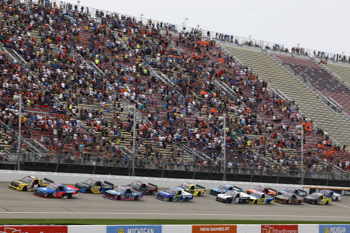 Top 10 NASCAR truck drivers ranked by laps led
