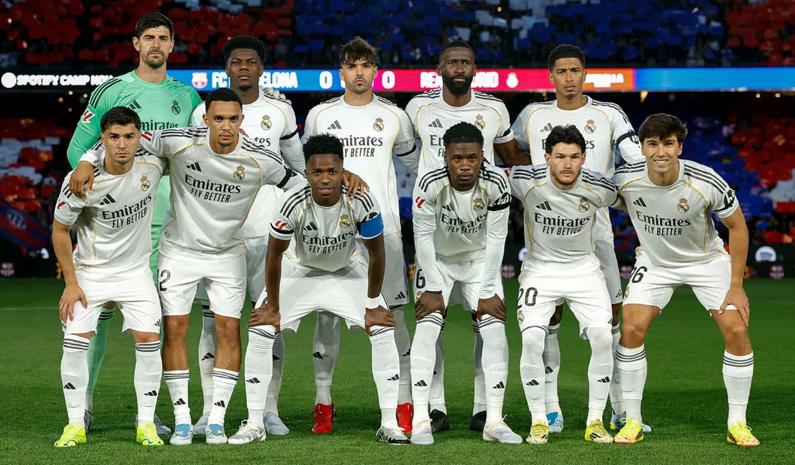 El 1x1 del Real Madrid en la primera parte del Clásico