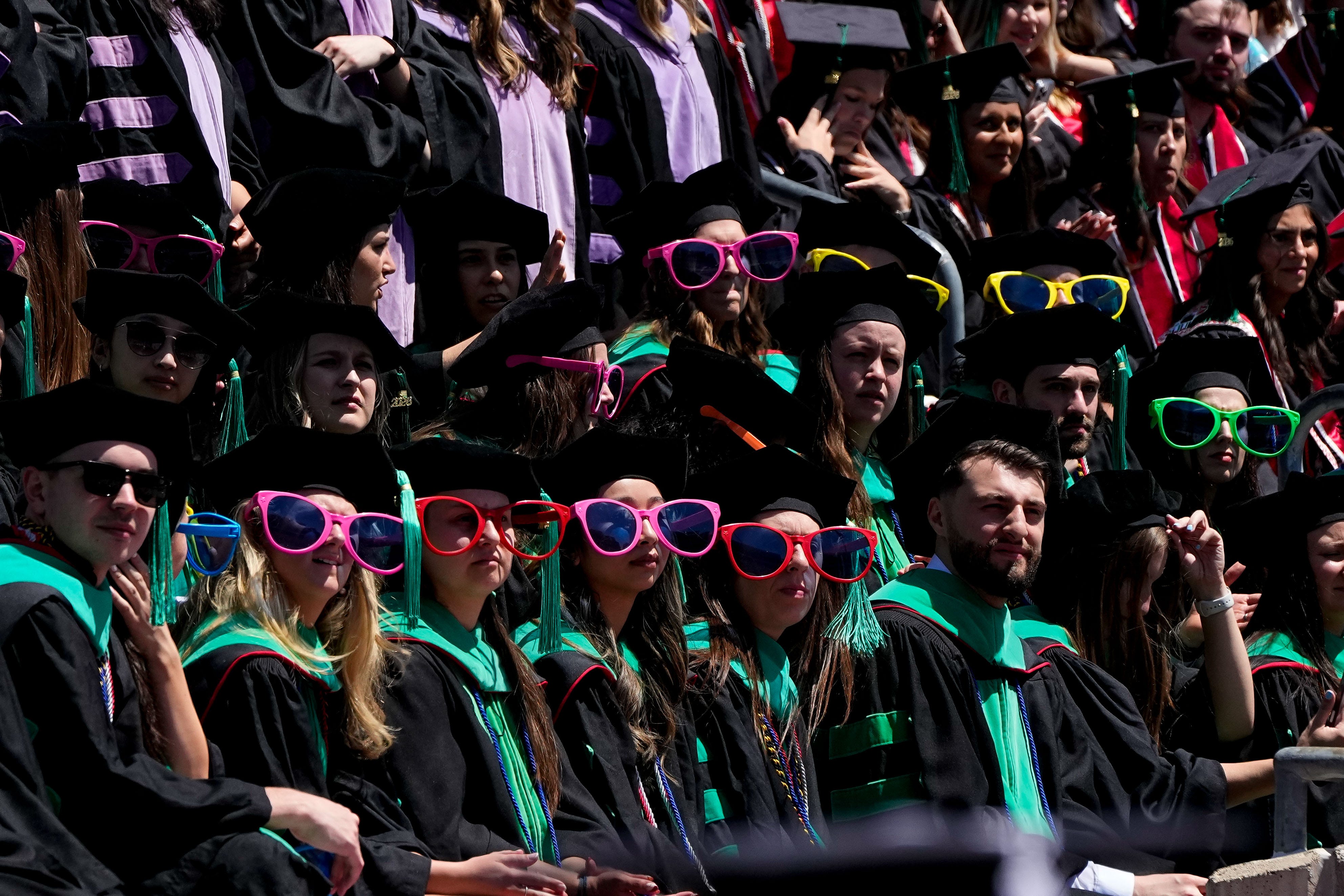 Ohio State graduates celebrate moms on new president's first ...