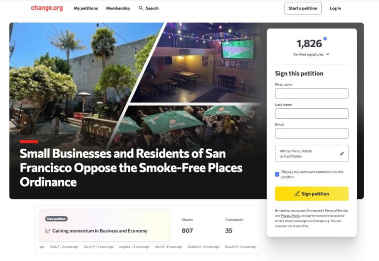 San Francisco plots outdoor smoking ban as locals erupt