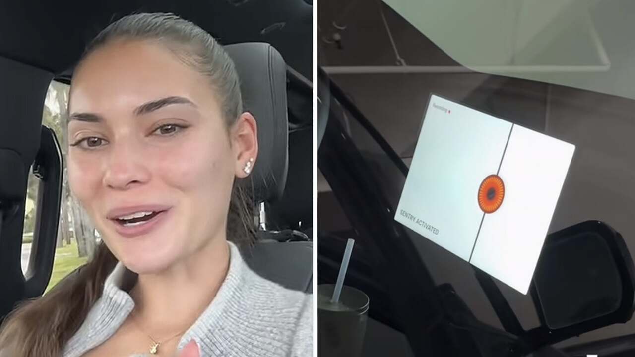 Video: Woman parks next to a Tesla and only later realizes she was ...