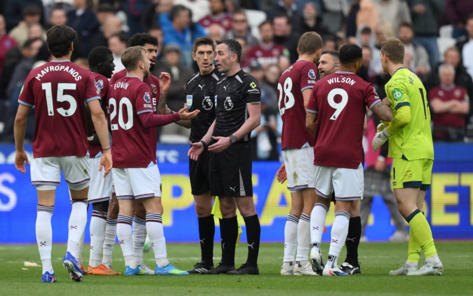 West Ham’s Bowen slams decision to rule out late goal against Arsenal