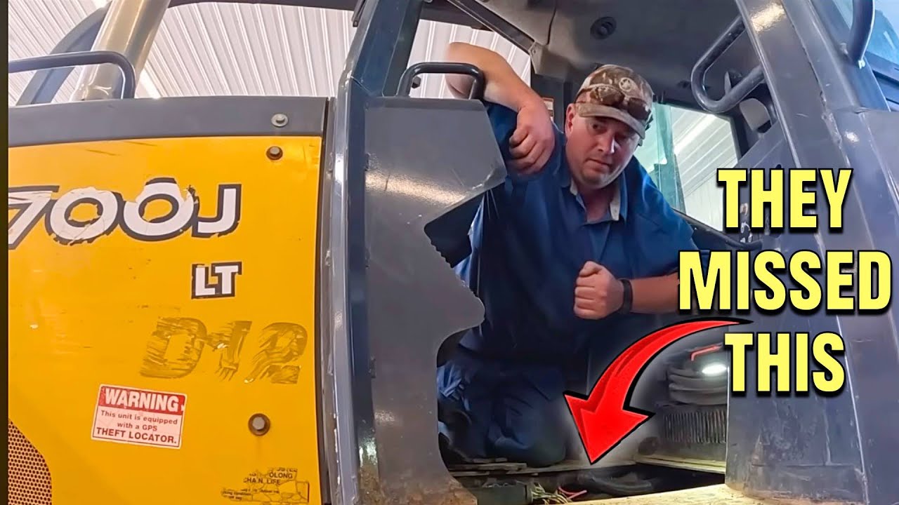 What the auction missed on this 700J dozer