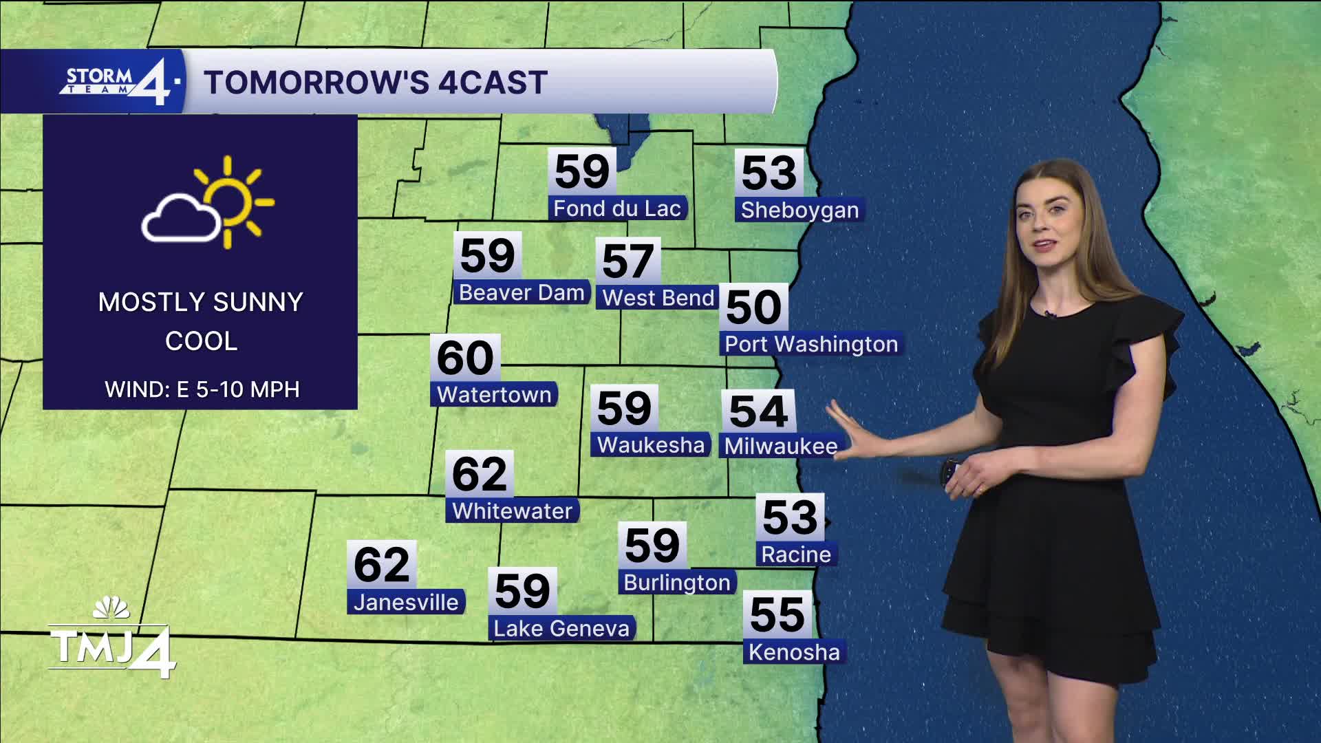 Southeast Wisconsin weather: A cooler start to the week