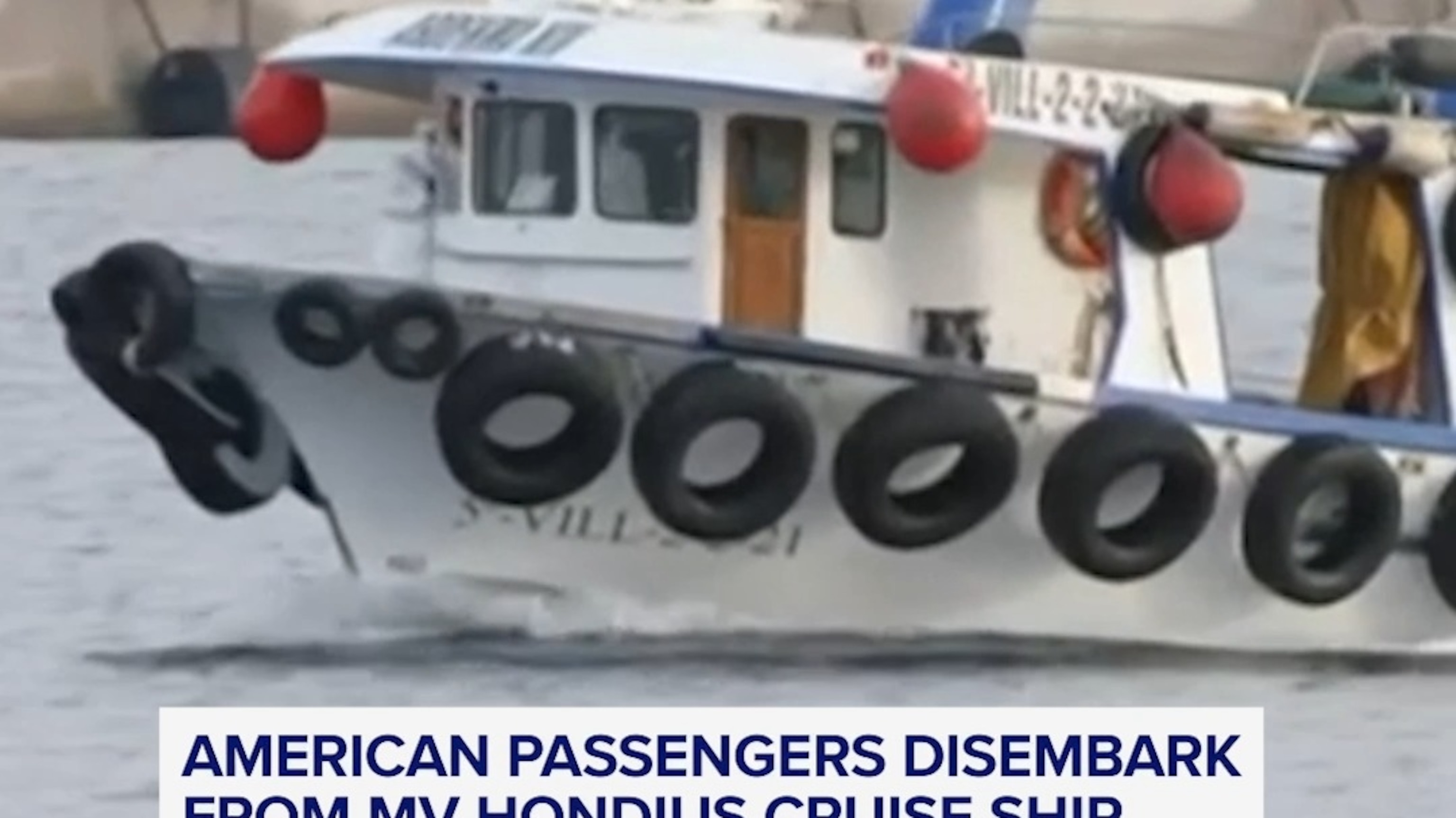 American passengers disembark MV Hondius