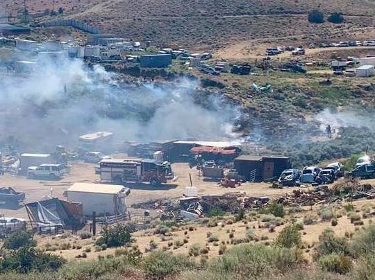Truckee Meadows Fire Protection District firefighters knock down brush ...