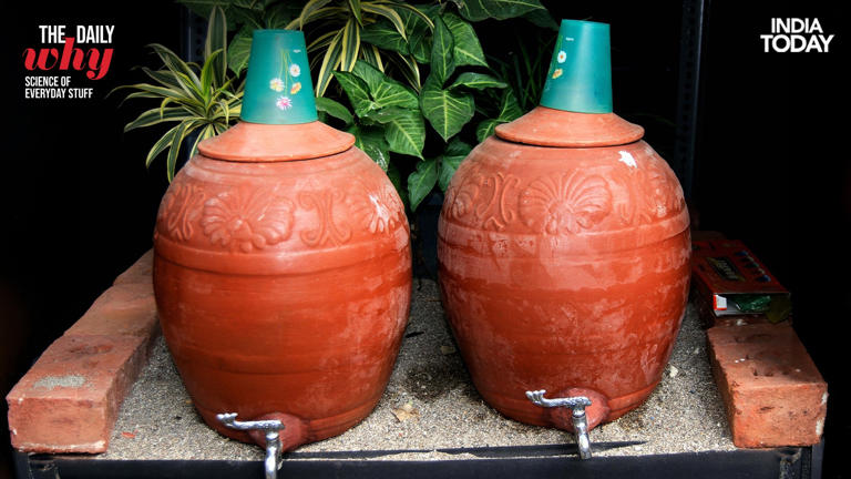 Why does water stay cool in a matka during peak heat? India's oldest ...