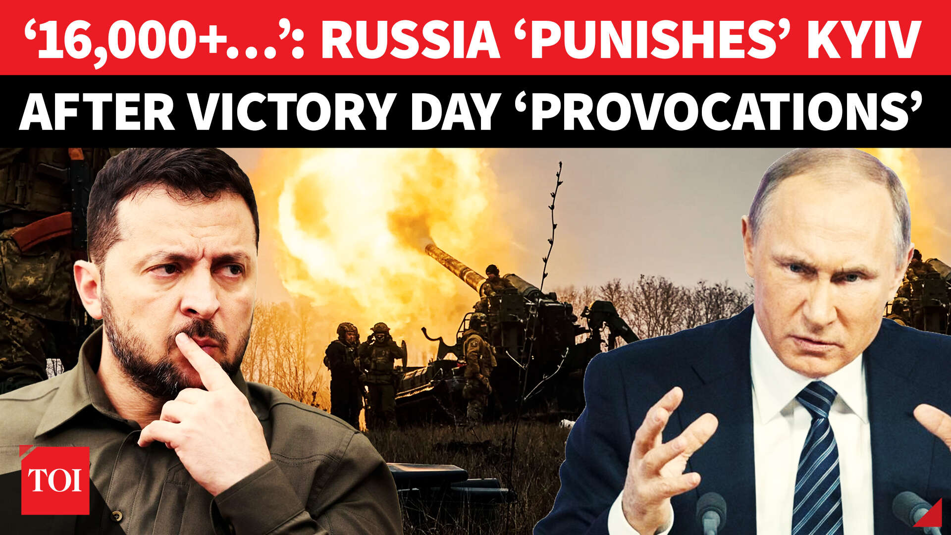 Russia blasts Ukraine over 16,000 Victory Day truce violations, warns ...