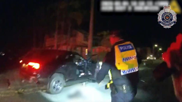Stolen car allegedly driven at police